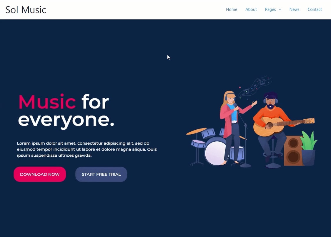 [Image description]: Website developed by Sapnil Suad, full stack web developer in Bangladesh